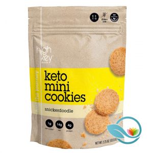 HighKey Snacks Keto Mini Cookies, Snickerdoodle or Chocolate Chip
