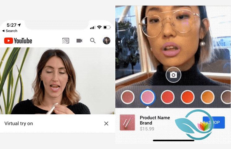 New YouTube AR Beauty Try-On App Enables Viewers to Watch Live Makeup Tutorials via Video