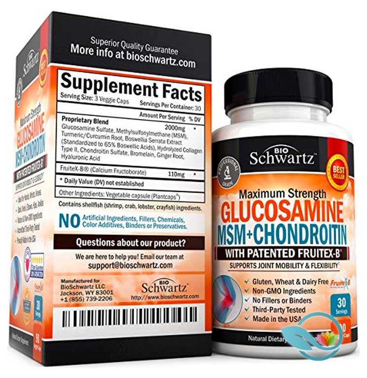 BioSchwartz-Maximum-Strength-Glucosamine-MSM-Chondroitin | TimesofHealth