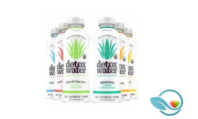 Detoxwater Prebiotic Aloe-Infused Water: Healthy Electrolyte Vitamin Drink