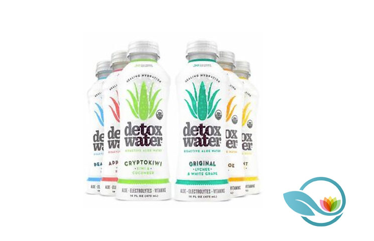 Detoxwater Prebiotic Aloe-Infused Water: Healthy Electrolyte Vitamin Drink