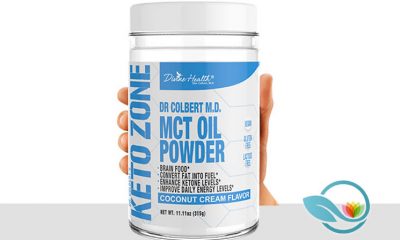 Dr. Colbert’s Keto Zone by Divine Health: Coffee Creamer MCT Oil Powder