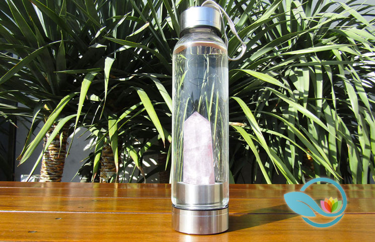 GLACCE: Luxury Crystal Elixir Water Bottles