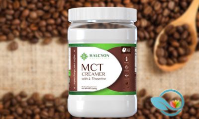 Halcyon Botanicals MCT Creamer: Medium Chain Tryglycerides with L-Theanine