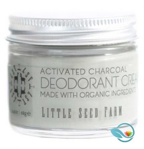 Little Seed Farm Activated Charcoal Natural Deodorant Cream: