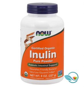 NOW Supplements Organic Inulin Pure Powder