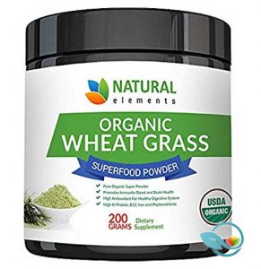 Natural Elements Organic Wheat Grass Superfood Powder