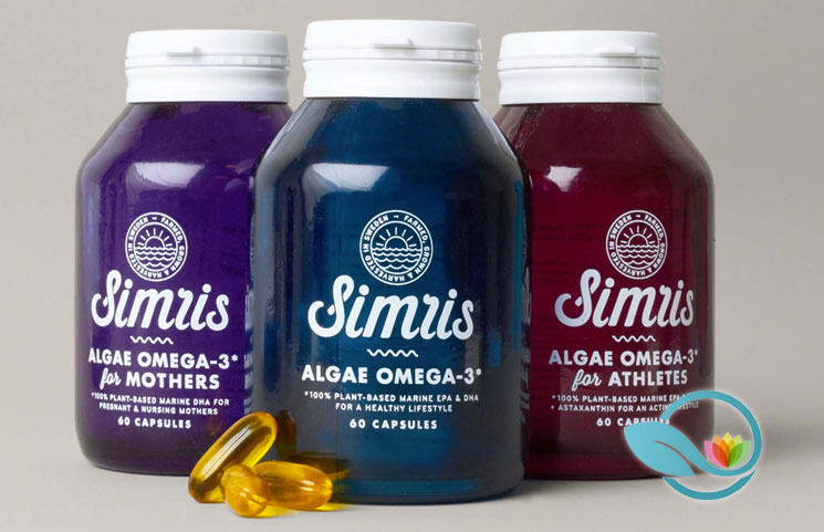 Simris: Plant-Based Marine Omega-3 Algae for Athletes with EPA & DHA