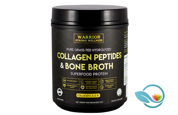 warrior strong wellness collagen peptides bone broth superfood protein`