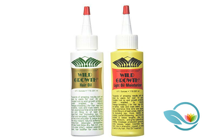 Wild Growth Hair Care: Hair Oil with Light Oil Moisturizer