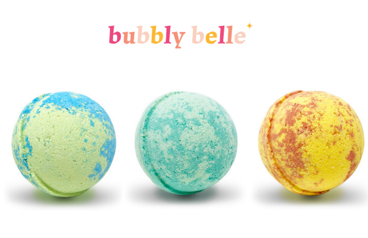 Bubbly Belle Bath Bombs: Signature Ring Bathing Balls with Essential Oils