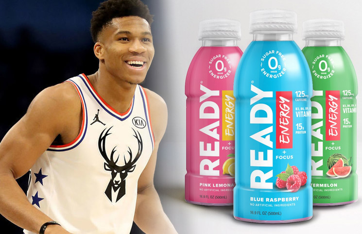 NBA MVP Giannis Antetokounmpo Takes Ready Nutrition Ownership Stake