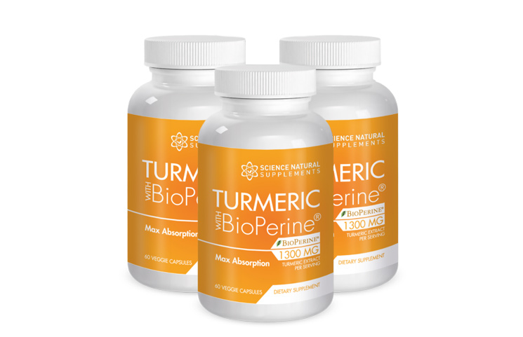 Turmeric with BioPerine by Science Natural Supplements Mother's Day Sale