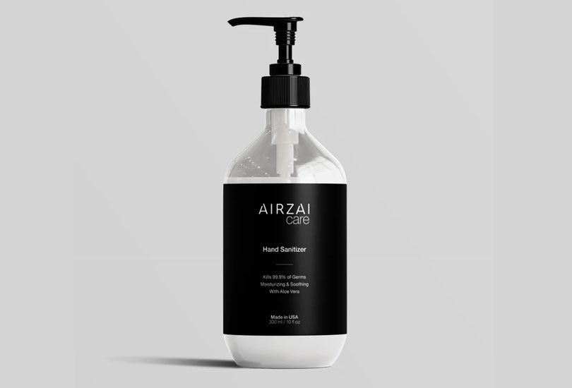 AIRZAI Hand Sanitizer Clear Gel Offers Germ Protection and Moisturizing Benefits