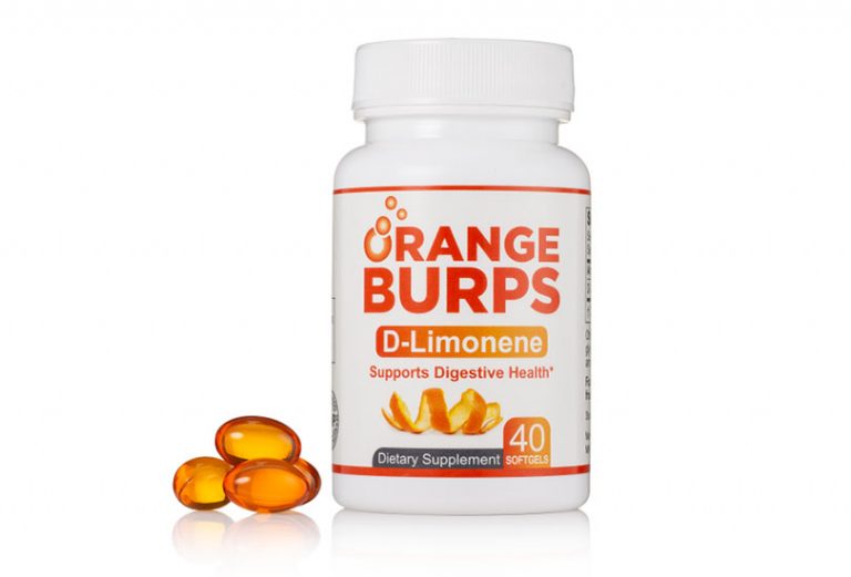 Orange Burps: Natural Acid Reflux, Heartburn and Digestive Health Aid