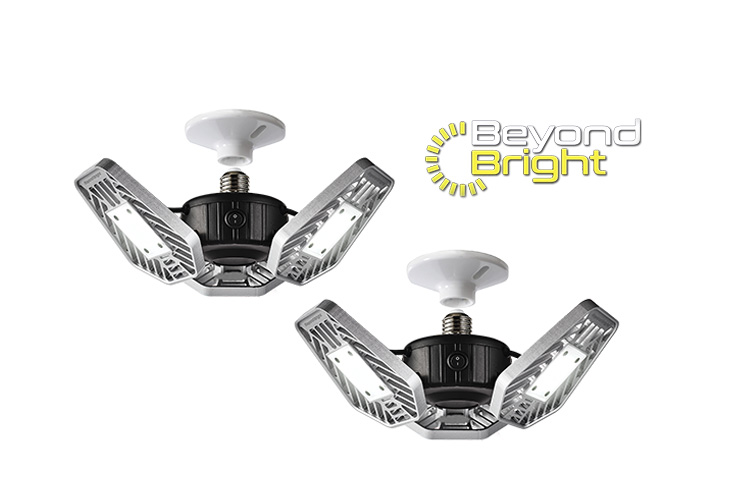 Beyond Bright Light: Ultra-Bright LED Garage Light with Adjustable Panels