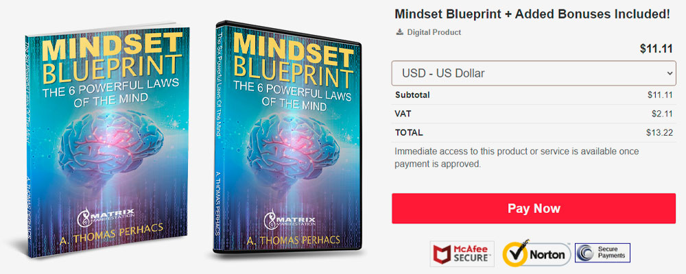 Mindset-Blueprint-price