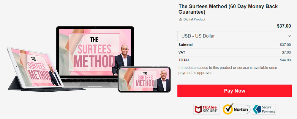 The-Surtees-Method-price